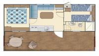 Casa mobile trilocale al mare