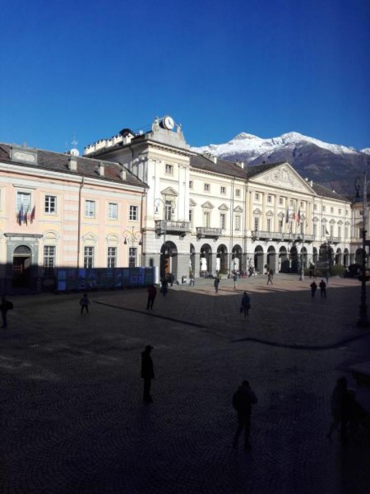 Allloggio in centro Aosta