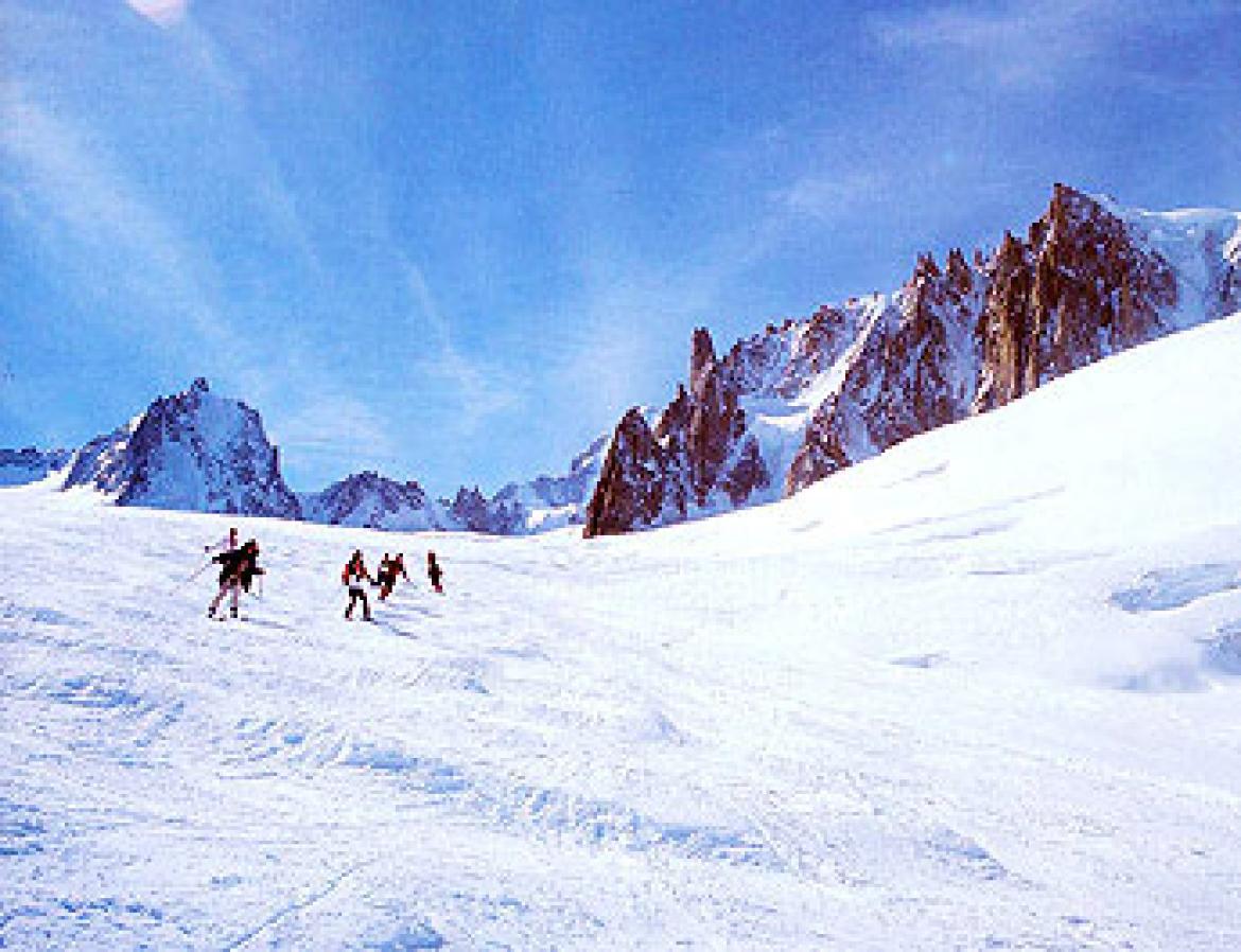 Courmayeur un balcone sul Monte Bianco